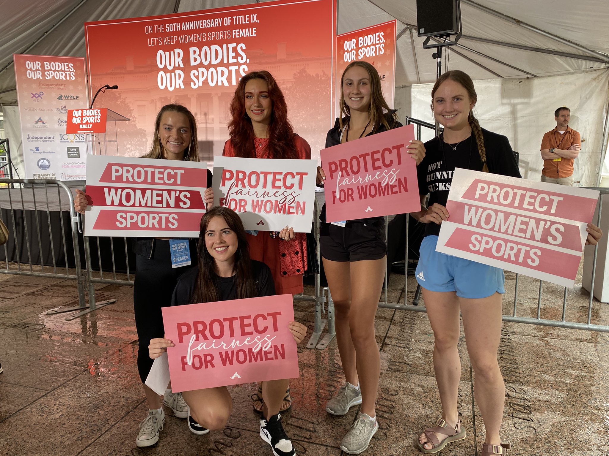 Female athletes, states to high court: Save women’s sports